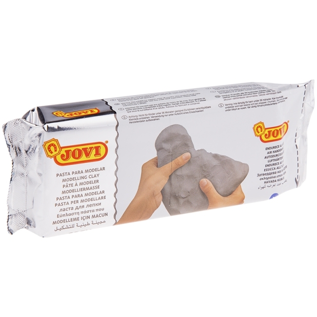 Паста для моделирования JOVI, отвердевающая, серый, 500г, вакуумный пакет Паста для моделирования JOVI, отвердевающая, серый, 500г, вакуумный пакет
