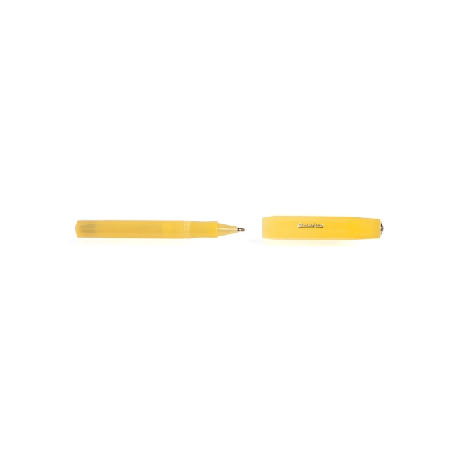 Ручка-роллер KAWECO FROSTED Sport 0.7мм корпус банановый