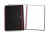 Блокнот OXFORD Black ’n’ Red A4 70л линейка двойная спираль пластиковая обложка  ,,