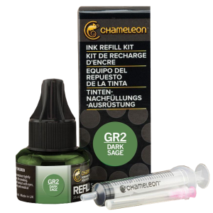Чернила Chameleon глубокие светло-зеленые GR2 25 мл