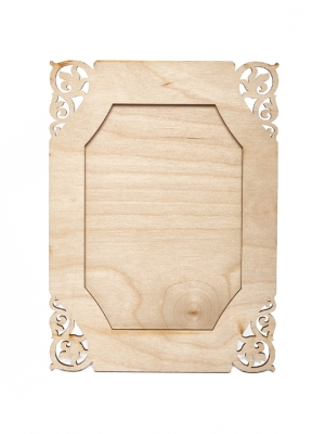 Панно для декорирования с ажурными углами вид 4 20х14.5см,