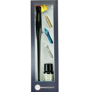 Набор для каллиграфии Manuscript Modern Calligraphy Oblique с чернилами,