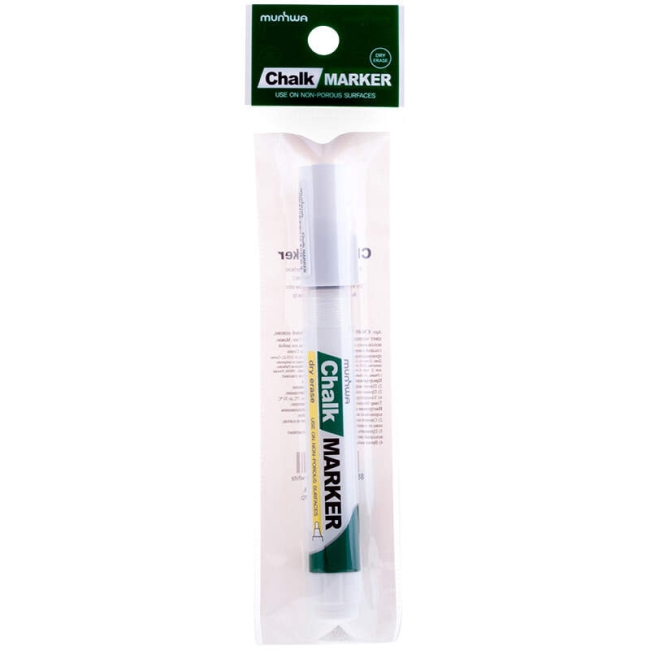 Маркер меловой Chalk Marker MunHwa для любых поверхностей белый 3 мм купить в магазине маркеров ArtCraft.Space с доставкой по всему миру Маркер меловой Chalk Marker MunHwa для любых поверхностей белый 3 мм купить в магазине маркеров ArtCraft.Space с доставкой по всему миру