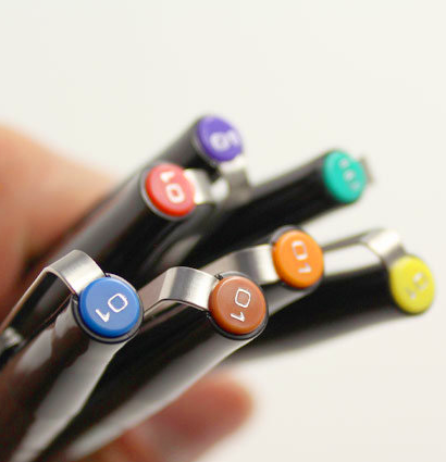 Большой набор цветных линеров Touch Liner Color / 0.1 мм / 12 штук купить в художественном интернет-магазине ArtCraft.Space с доставкой по РФ и СНГ