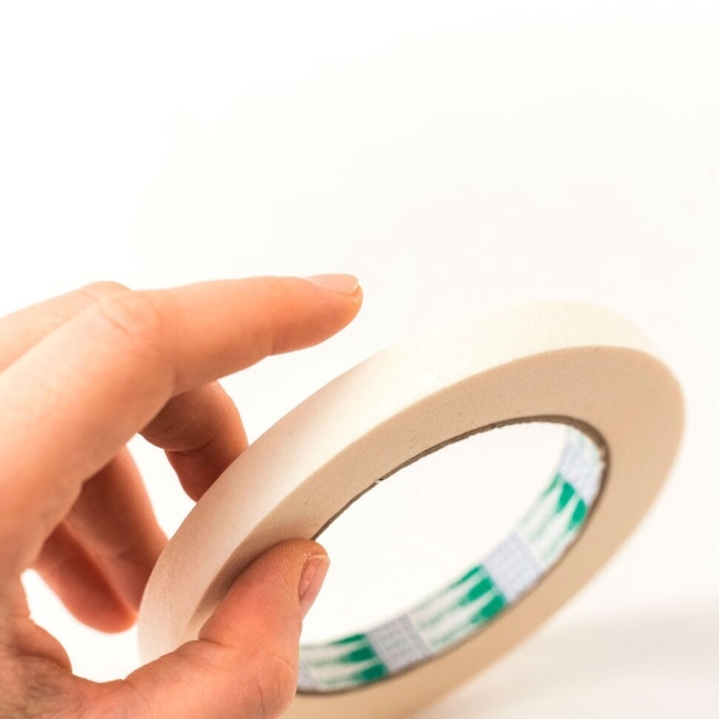 Скотч малярный клейкая лента ширина 1.2 см длина 50 метров  купить в художественном магазине ArtCraft.Space с доставкой по всему миру