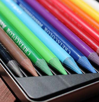 Набор акварельных карандашей без оболочки Cretacolor Aqua Monolith 24 цветов в кейсе купить в художественном магазине ArtCraft.Space с доставкой по РФ и СНГ