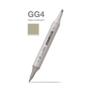 Маркер SKETCHMARKER двухсторонний на спирт.основе цв.GG4 Серо зеленый 4 Маркер SKETCHMARKER двухсторонний на спирт.основе цв.GG4 Серо зеленый 4