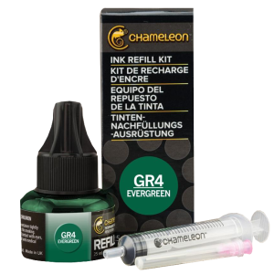 Чернила Chameleon глубокие вечнозеленые GR4 25 мл