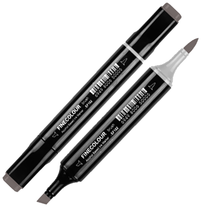Finecolour Brush Marker набор маркеров с кистью 50 цветов в сумке купить файнколор браш в магазине маркеров и товаров для рисования ArtCraft.Space с доставкой по РФ и СНГ