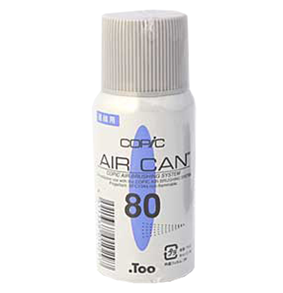 Баллончик с пропиллентом Copic Air Can для аэрографической системы 80 мл купить в магазине маркеров ArtCraft.Space с доставкой по всему миру