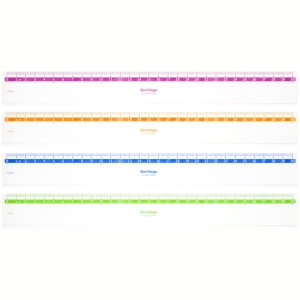Линейка 30см Berlingo "Color", пластиковая, прозрачная