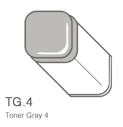 Маркер Copic T4 Toner Gray 4 / Тонирующий Серый 4 поштучно купить в фирменном магазине ArtCraft.Space (Копик Клаб) с доставкой по РФ и всему миру