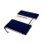 Блокнот Leuchtturm1917 Master Slim A4+ (22.5x31.5см.), 100г/м2 - 123 стр. в точку, твердая обложка, цвет: Синий Неви