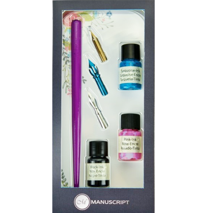 Набор для каллиграфии Manuscript Modern Calligraphy с чернилами купить в магазине ArtCraft.Space с доставкой по всему миру