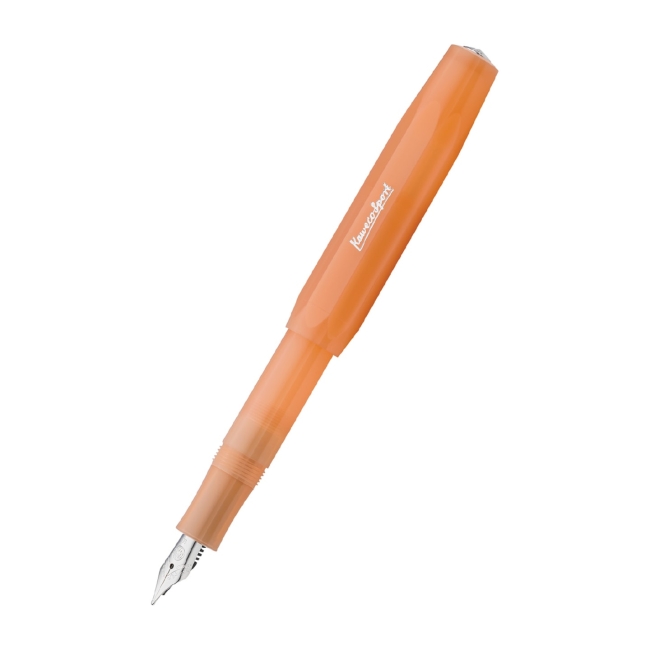 Ручка перьевая KAWECO FROSTED Sport EF 0.5мм корпус мандариновый