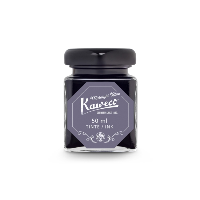 Чернила KAWECO 50мл стекло полночный синий