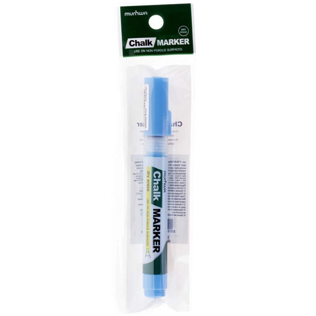 Маркер Chalk Marker MunHwa для любых поверхностей голубой 3 мм купить в магазине маркеров ArtCraft.Space с доставкой по всему миру Маркер Chalk Marker MunHwa для любых поверхностей голубой 3 мм купить в магазине маркеров ArtCraft.Space с доставкой по всему миру