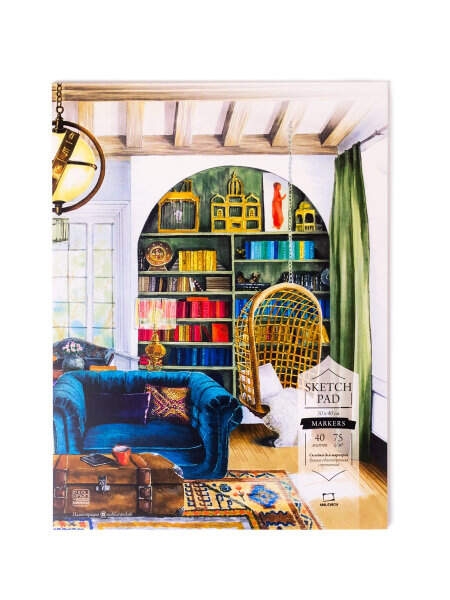 Бумага для рисования маркерами Sketch Малевичъ склейка А3 / 40 листов / 75 гм купить в магазине товаров для скетчинга ArtCraft.Space с доставкой по РФ И СНГ Бумага для рисования маркерами Sketch Малевичъ склейка А3 / 40 листов / 75 гм купить в магазине товаров для скетчинга ArtCraft.Space с доставкой по РФ И СНГ