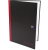Блокнот OXFORD Black ’n’ Red A4 96л клетка твердая обложка ,
