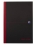 Блокнот OXFORD Black ’n’ Red A4 96л клетка твердая обложка ,