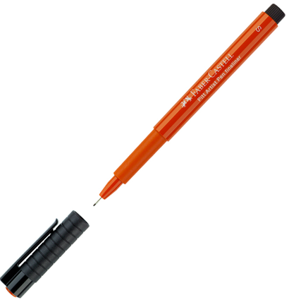 Линер капиллярный Faber-Castell Pitt Artist Pen цвета сангина, перо S - 0.3 мм купить в магазине товаров для художников ArtCraft.Space с доставкой по РФ и СНГ Линер капиллярный Faber-Castell Pitt Artist Pen цвета сангина, перо S - 0.3 мм купить в магазине товаров для художников ArtCraft.Space с доставкой по РФ и СНГ